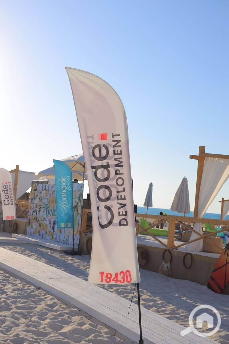 Studio apartment for sale, 42 sq m, finished, with a down payment of only 239,500 EGP in North Code, North Coast, kilometer 94 - Ansicht 6