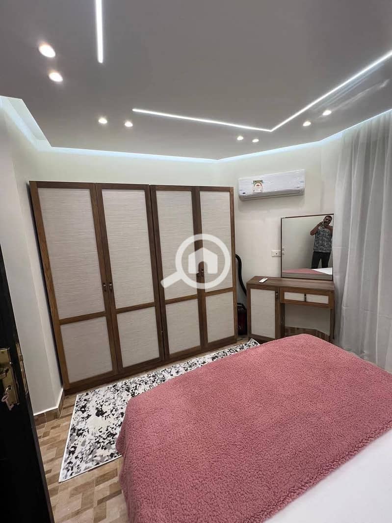 Ultra Super Lux furnished hotel apartment in Tabarak Compound, modern buildings in Zahra Maadi, 2 bedrooms - Widok 6