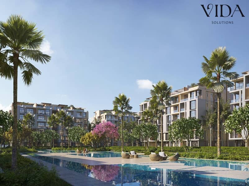 Own a 155m² 2 BR apartment at EVER WEST Cairo. Prime location on 26 July Corridor. Delivery in 4 years. - Vista 3