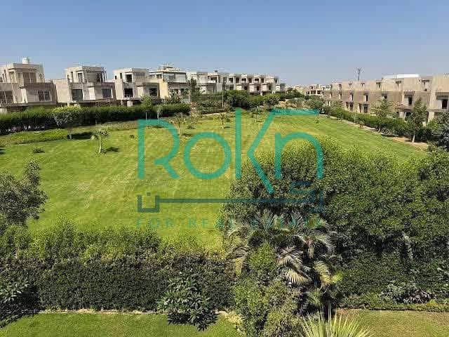 town house corner for sale in palm hills golf extention,354sqm,simi finished - Ansicht 2