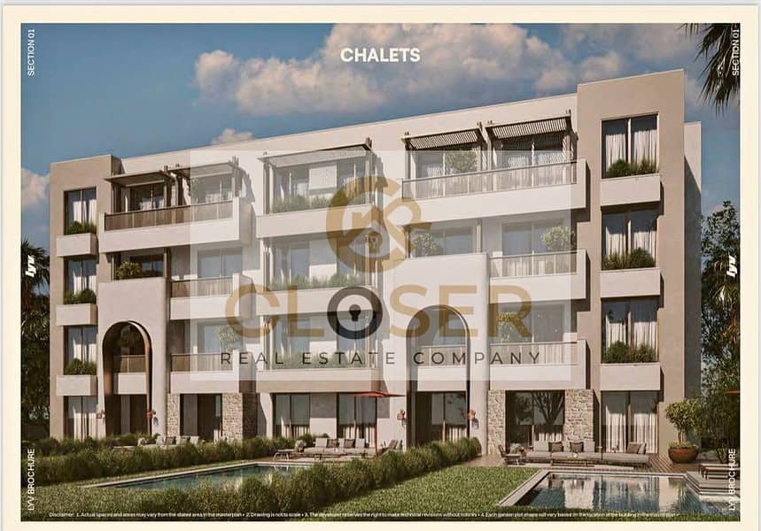 finished Townhouse with a ( direct sea view ), featuring a down payment of ( only 2 Million ) in a Prime Location next to Sodic and Mountain View - Widok 6
