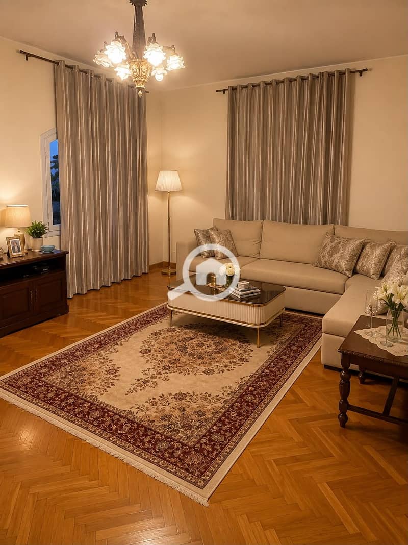 Furnished villa for rent in Al Nasayem Compound 6 October – pohled 3