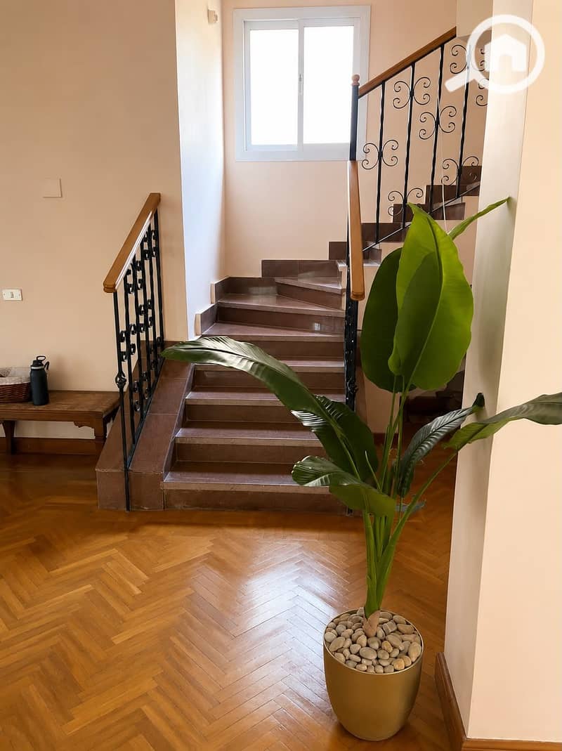 Furnished villa for rent in Al Nasayem Compound 6 October – pohled 5