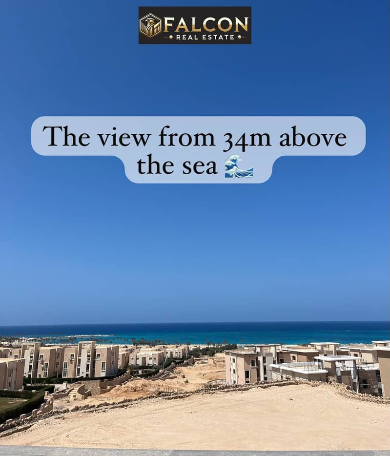 Villa First Row Sea View Every Room - Lagoon View 220m Luxury Finishing Next To Hacienda Telal For Sale Seashore Hyde Park North Coast Ras ElHekma - Widok 4