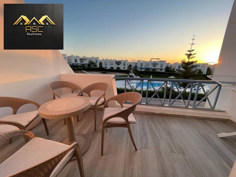 Lowest price for a ground floor Corner chalet with a 108m garden in Mountain View Ras El Hekma North Coast view, swimming pool 108Buildings 96garden - Widok 5