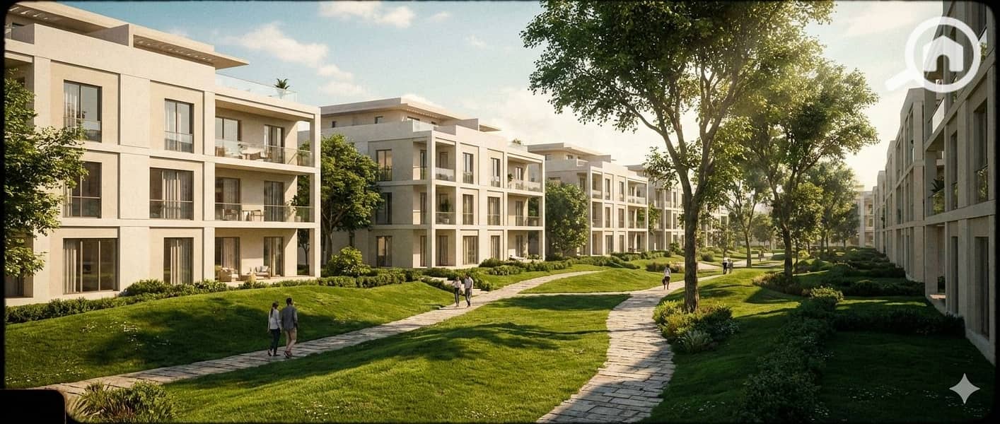 A great deal on a 3-bedroom apartment for sale in a fully serviced compound in the heart of Zayed | Nozha - October - Rock Eden – další