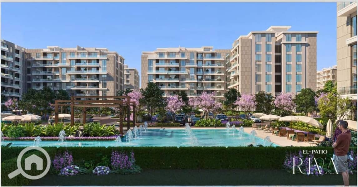 3-bedroom apartment for sale in La Vista El Patio Riva, Sixth Settlement (extension of South 90th Street); 600,000 down payment and an 8-year installm - Widok 2