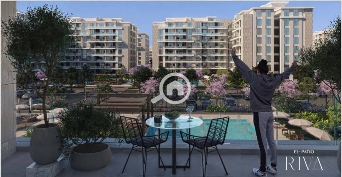 3-bedroom apartment for sale in La Vista El Patio Riva, Sixth Settlement (extension of South 90th Street); 600,000 down payment and an 8-year installm - Widok 6