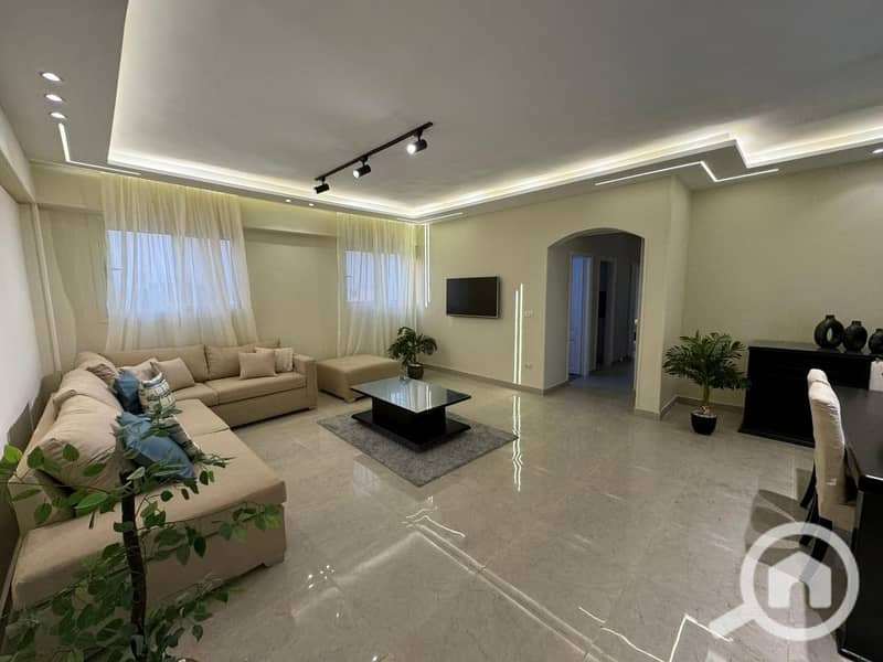 Fully furnished apartment for rent with high-end furnishings, located in the South Academy (Zone A) area, opposite the German and English schools - Widok 3