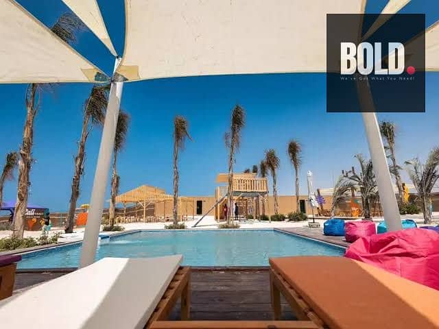 2BR Duplex Penthouse 108m with Private Roof & Full Lagoon View , Calicoast, Ras ELhekma , North Coast - Mehr
