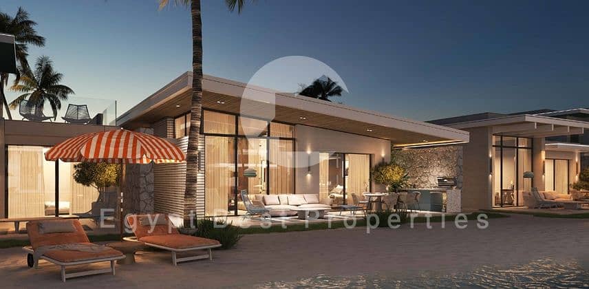 FINISHED VILLA FOR SALE SEA VIEW INST UP TO 10 YEARS IN THE MED RAS AL HEKMA FULLY FINISHED - Vista 3