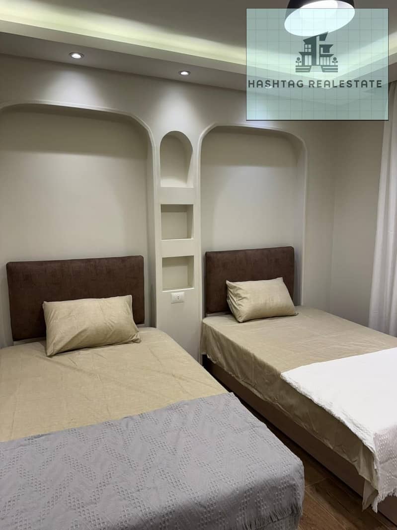 For rent, a furnished hotel apartment in Janah 1 Compound, Sheikh Zayed, next to Dunes and Saudi Market and the International School, fully air-conditioned and furnished. - Ansicht 3