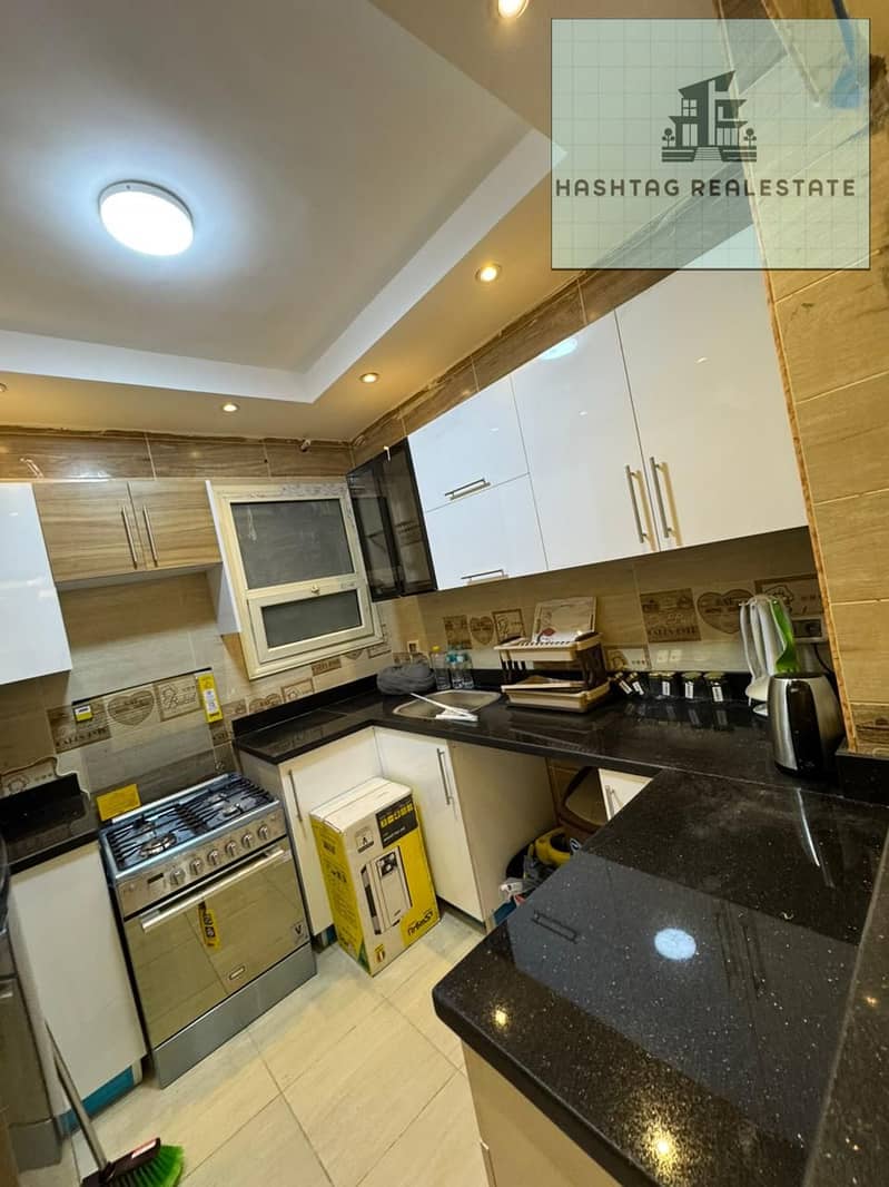 For rent, a furnished hotel apartment in Janah 1 Compound, Sheikh Zayed, next to Dunes and Saudi Market and the International School, fully air-conditioned and furnished. - Ansicht 5