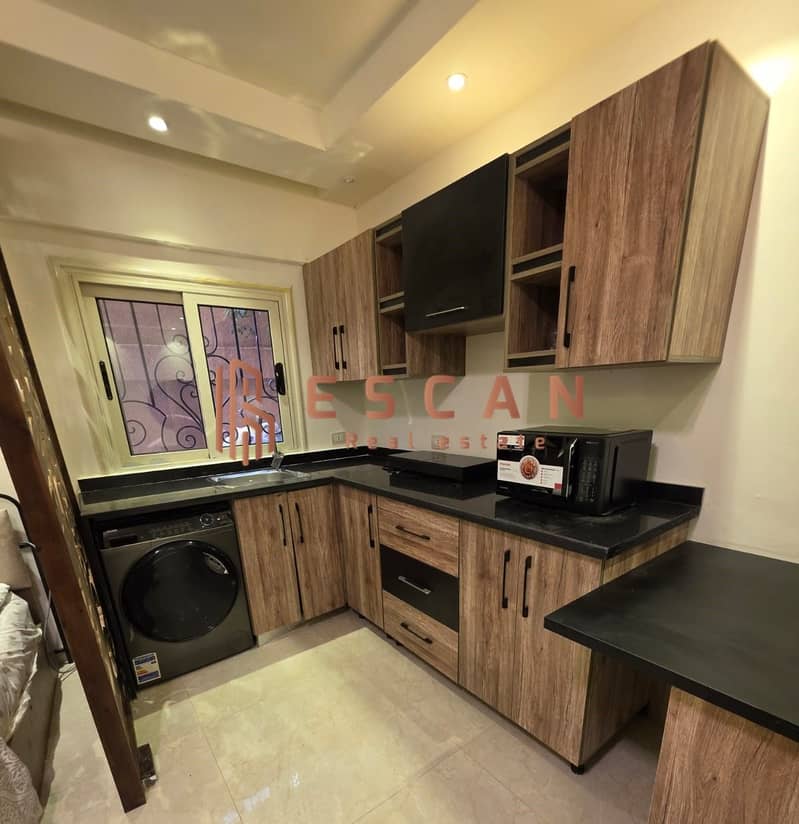 Furnished studio for rent in Al Banafseg 1, prime location Near services - Mehr