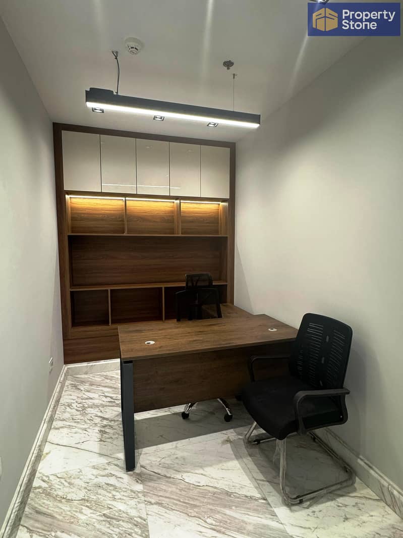 Premium Furnished Administrative Office for Rent | 270 SQM | One Katameya – Directly on Maadi Ring Road - Mehr