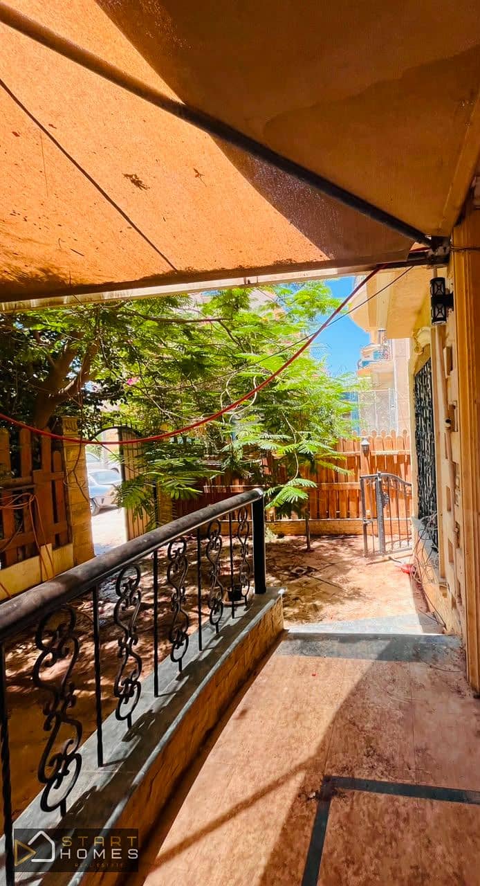 Ground-floor apartment with a garden for sale in Al Rehab City, New Cairo. For those who love ground-floor units with gardens: Area: 123 m² with a 70 - Widok 2