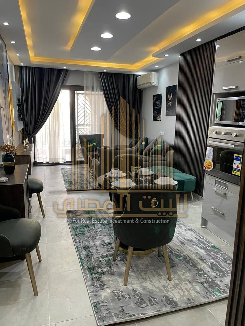 Apartment for Rent in Celia, New Capital | 74 sqm + 45 sqm Garden | Ground Floor | Fully Furnished | Fully Air-Conditioned – pohled 2