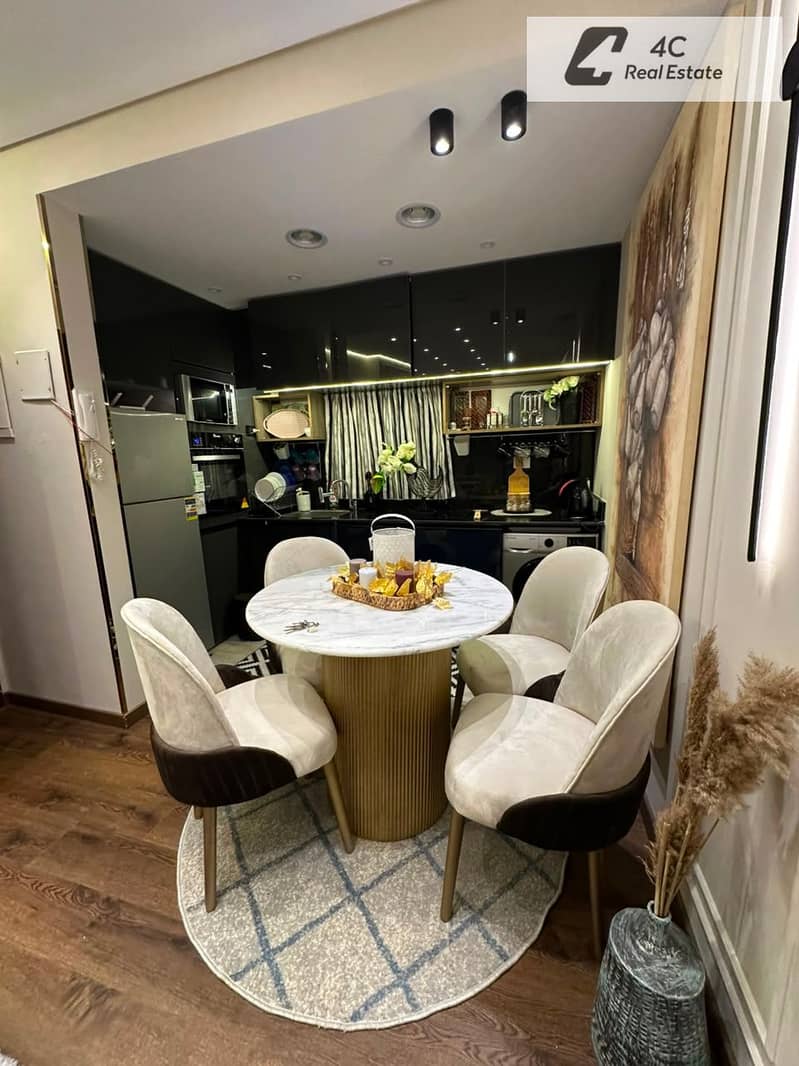 Furnished 3-bedroom apartment for rent in Al Patio Oro La Vista compound, lowest monthly rent in the compound. Open view landscape, ready to move in, - Ansicht 4