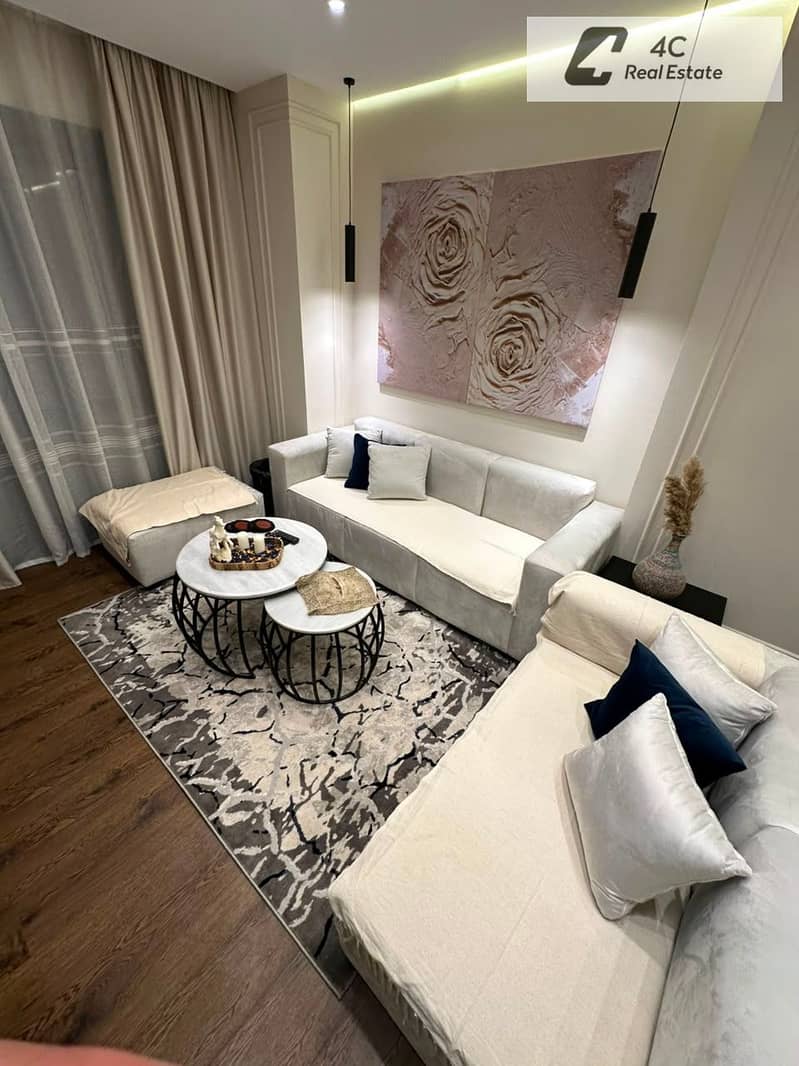 Furnished 3-bedroom apartment for rent in Al Patio Oro La Vista compound, lowest monthly rent in the compound. Open view landscape, ready to move in, - Ansicht 6