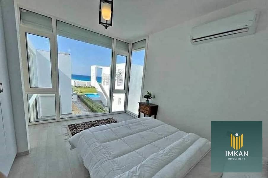 Fully finished chalet for sale—first row by the sea—at Glee Resort on the North Coast (developed by Tharaa Real Estate). Available with a 600,000 EGP - Widok 3