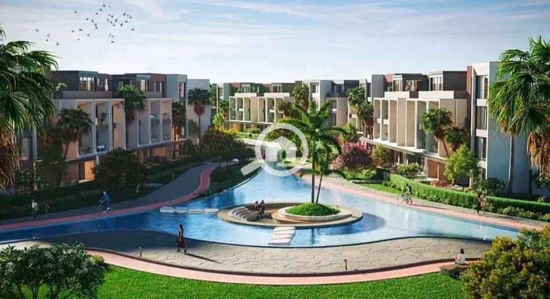 I own a fully finished 3-bedroom apartment in Palm Hills next to Al Jazeera Club. - Widok 4