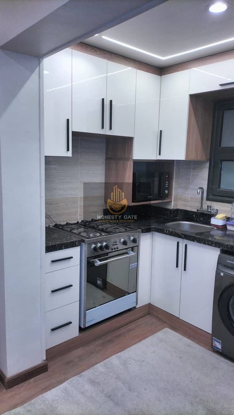 **Apartment for Sale in Madinaty – B15 | Model C | 111 sqm | Ground Floor | 2 Bedrooms (1 Master) | 2 Bathrooms | Custom Upgrades | Immediate Handover - Ansicht 3