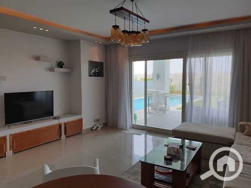 Two-bedroom chalet, fully finished, for sale with a down payment of only 770,000 in Hacienda Ras El Hekma. - Widok 6