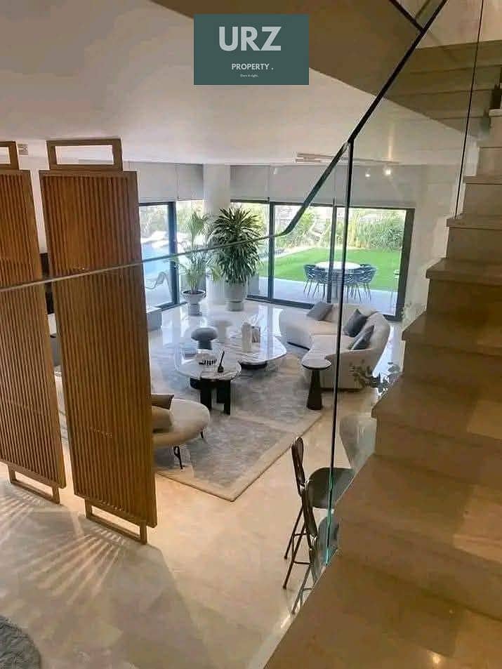 5BR standalone villa with private pool in Mostakbal City near Bloomfields Mountain View 12year installments or 50% cash discount - Mehr