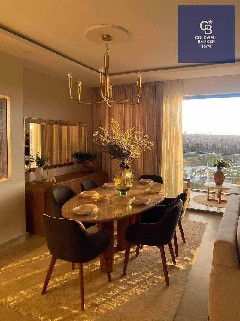 Own a finished apartment with a private garden and sea view from Hassan Allam Swan Lake West with a down payment of only 5%, installments over 7y - Ansicht 2