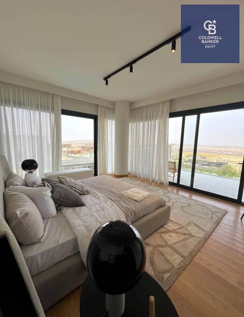 Own a finished apartment with a private garden and sea view from Hassan Allam Swan Lake West with a down payment of only 5%, installments over 7y - Ansicht 6