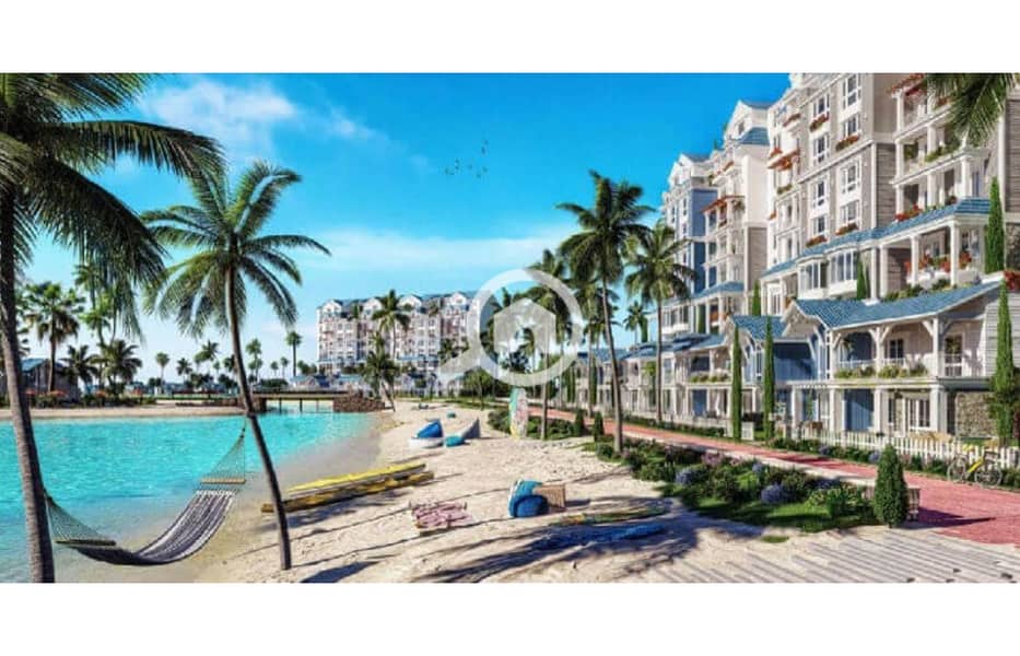 I Villa garden For Sale-Lagoon View-255m+Garden 52m-Lagoon Park Pahse In Mountain View I City,New Cairo - Ansicht 3