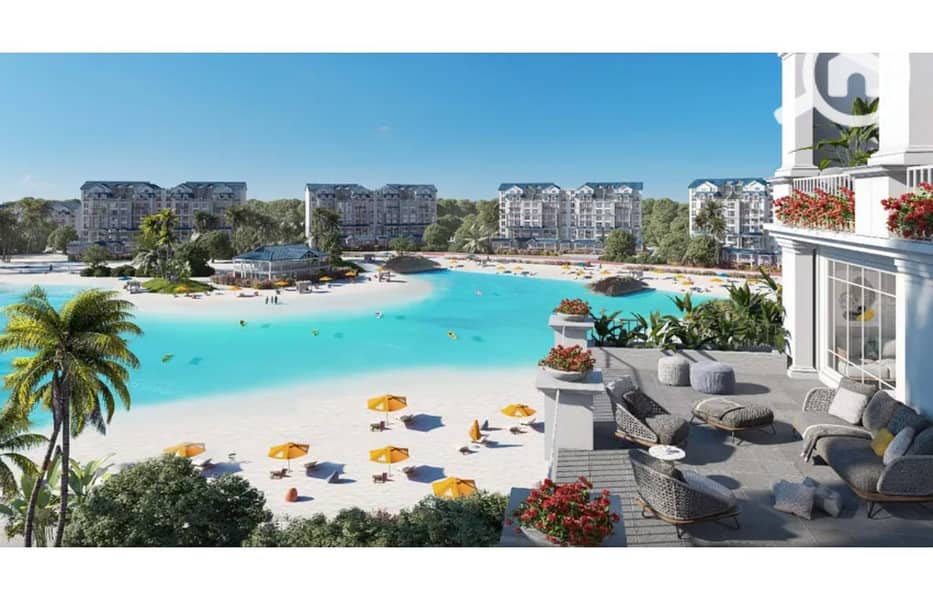 I Villa garden For Sale-Lagoon View-255m+Garden 52m-Lagoon Park Pahse In Mountain View I City,New Cairo - Ansicht 4