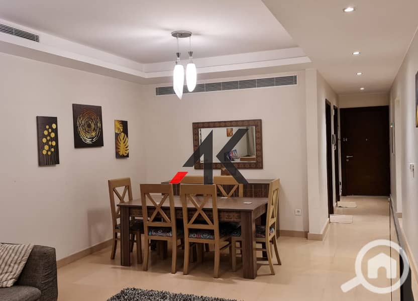 Furnished Apartment with Garden For Rent in Cairo Festival City -New Cairo - Widok 5