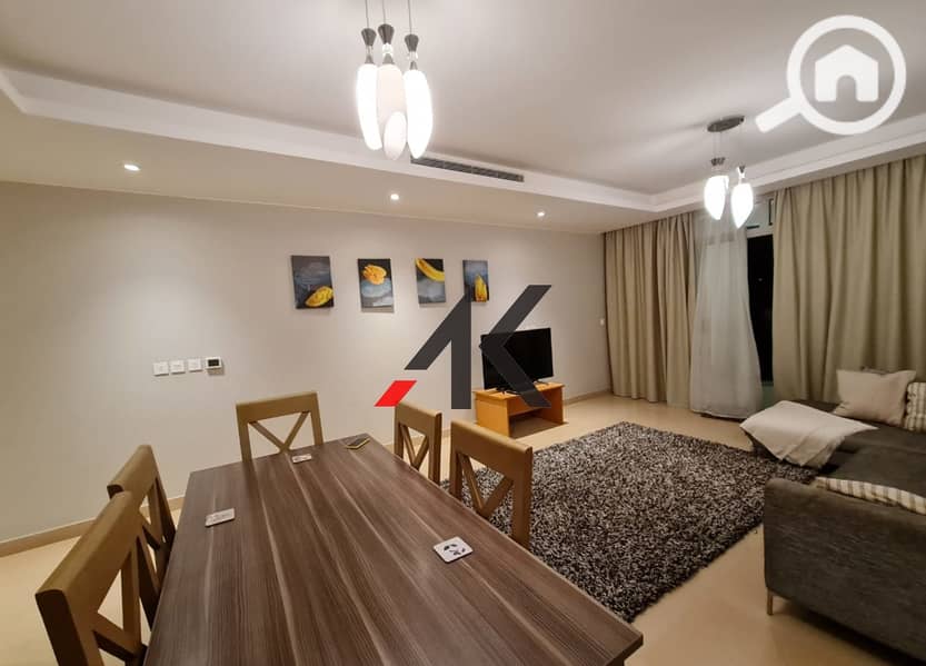 Furnished Apartment with Garden For Rent in Cairo Festival City -New Cairo - Więcej
