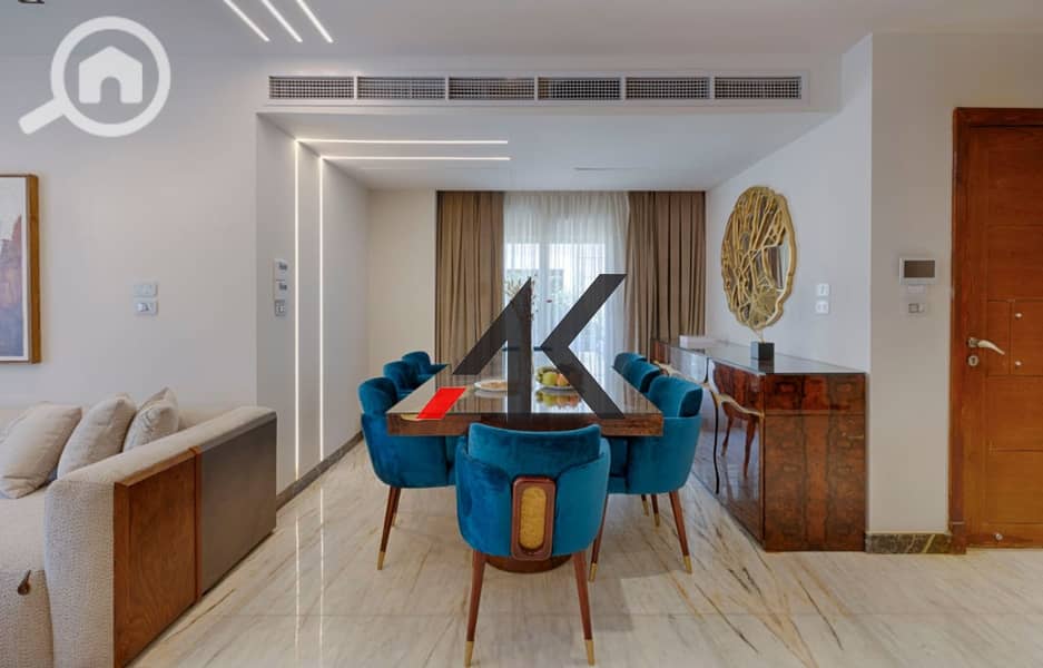 Luxury Furnished Villa with pool For Rent in Cairo Festival City - New Cairo - Vaade 3