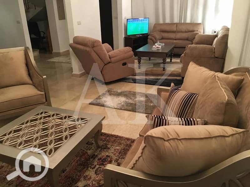 An apartment for rent in Al-Rehab, Model B, furnished and air-conditioned with special finishes. - Więcej