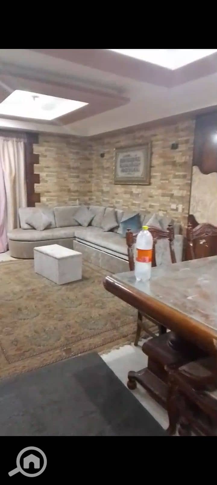 Furnished apartment for rent in an upscale residence located in Zahraa El Maadi, City of Al-Miraj Al-A'la, near the French school and Carrefour, close to all services. - Widok 4