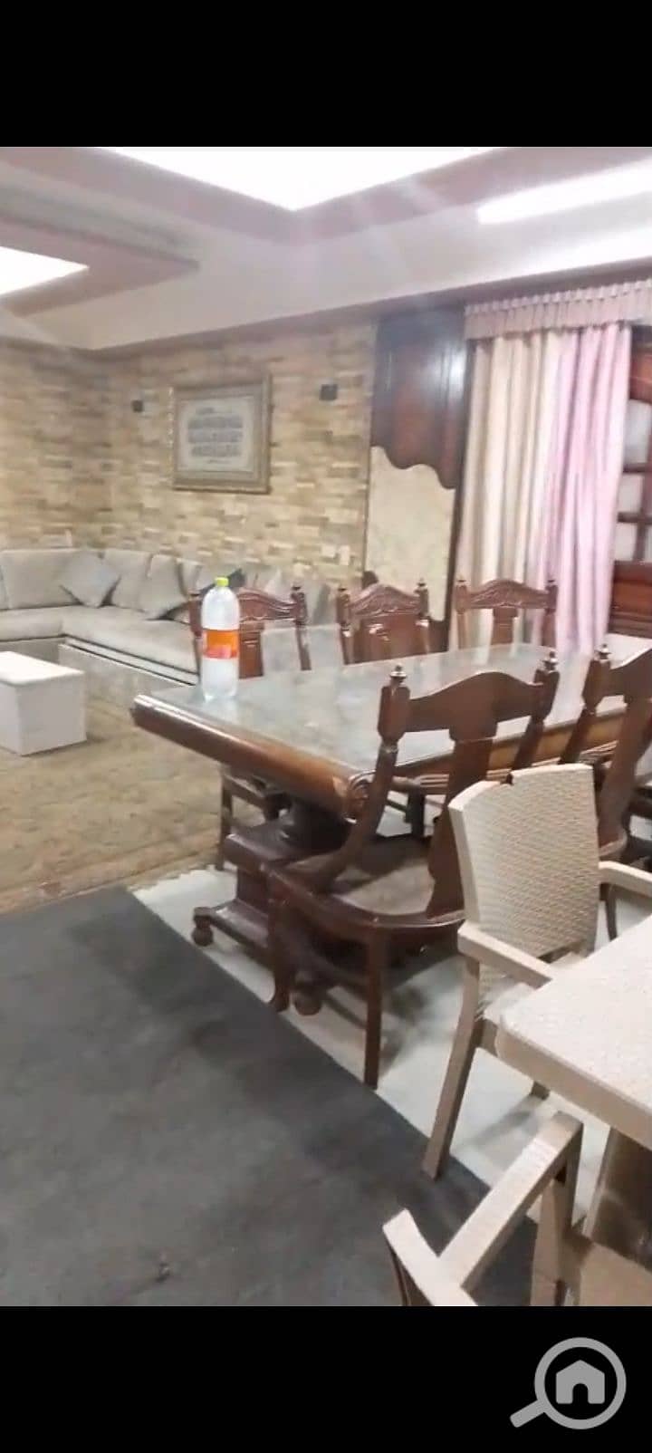 Furnished apartment for rent in an upscale residence located in Zahraa El Maadi, City of Al-Miraj Al-A'la, near the French school and Carrefour, close to all services. - Widok 5
