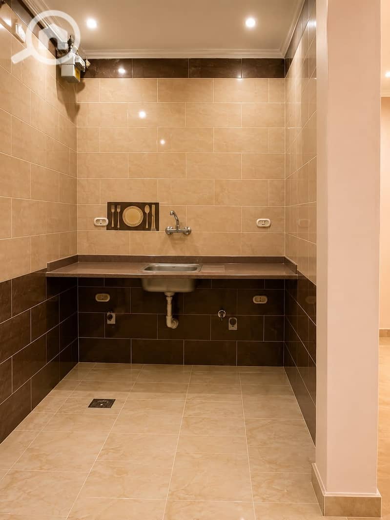 Apartment for rent in Glem, branching off Abu Qir Street, just 150 m away. A unique opportunity for living in a nice and quiet location in the heart of Glem. All utilities are included, located on the 15th floor. - Widok 3