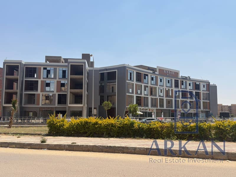 Ready-to-Move Administrative Office with Installments Over 3 Years at Sun Gate Mall, Next to Golf Corner – Hadayek October TA – pohled 2