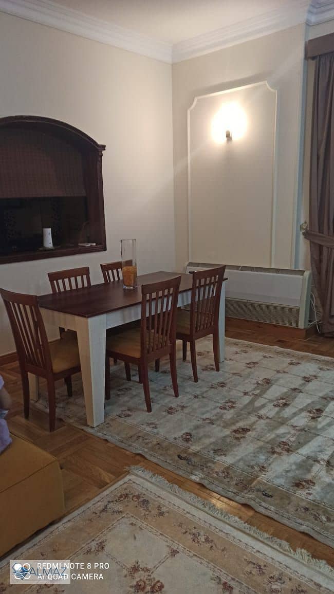 Furnished 190 sqm apartment for rent in the First District Villas, Fifth Settlement. Strategic location near main roads. - Mehr