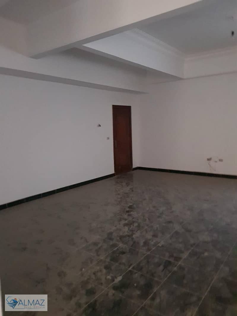 Unfurnished duplex, 360 sq m, for rent (residential and administrative) in Al Banafseg 1 Villas, First Settlement, located directly opposite the Rehab - Mehr