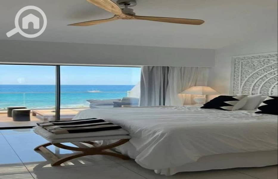 Chalet for sale, ground floor with a large private garden, delivered fully finished with a full sea view at Bianchi, North Coast, Sidi Abdel Rahman. - Ansicht 3