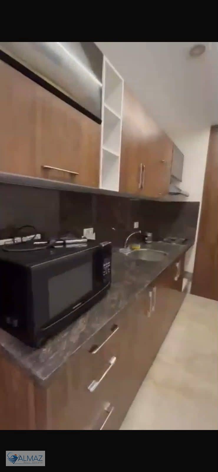 Furnished 89 sqm studio apartment for rent in South Lotus, Fifth Settlement, near Clubs Street (Nasr Axis), which connects it to North 90th Street. - Widok 3