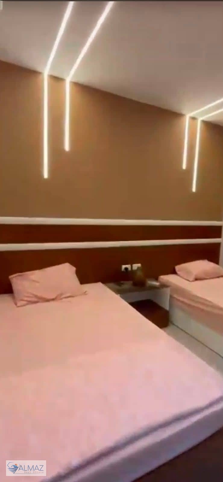 Furnished 89 sqm studio apartment for rent in South Lotus, Fifth Settlement, near Clubs Street (Nasr Axis), which connects it to North 90th Street. - Widok 4