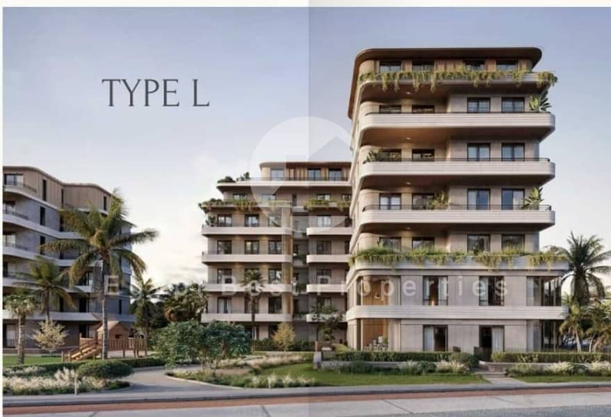 Fully Finished Prime 3 Bedrooms Apartment With Landscape View Over 8 Years Plan At Crescent Walk By Marakez Developers - Ansicht 3
