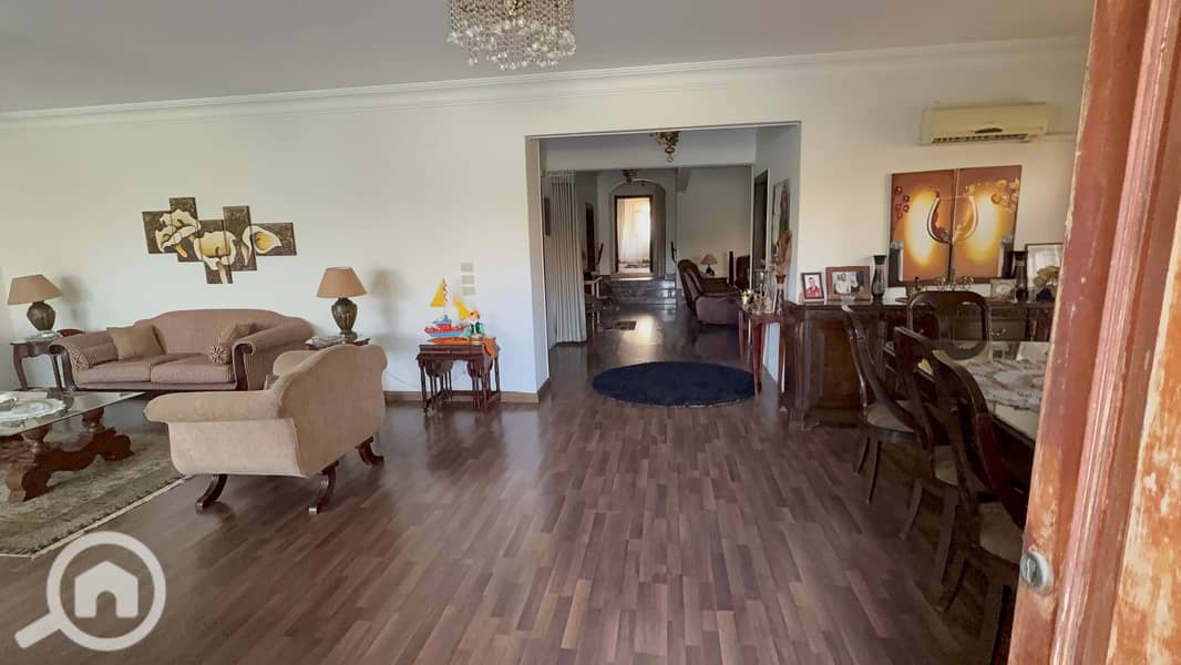 A finished villa for sale in South Academy built with a basement, ground floor, first floor, second floor, and roof. - Mehr