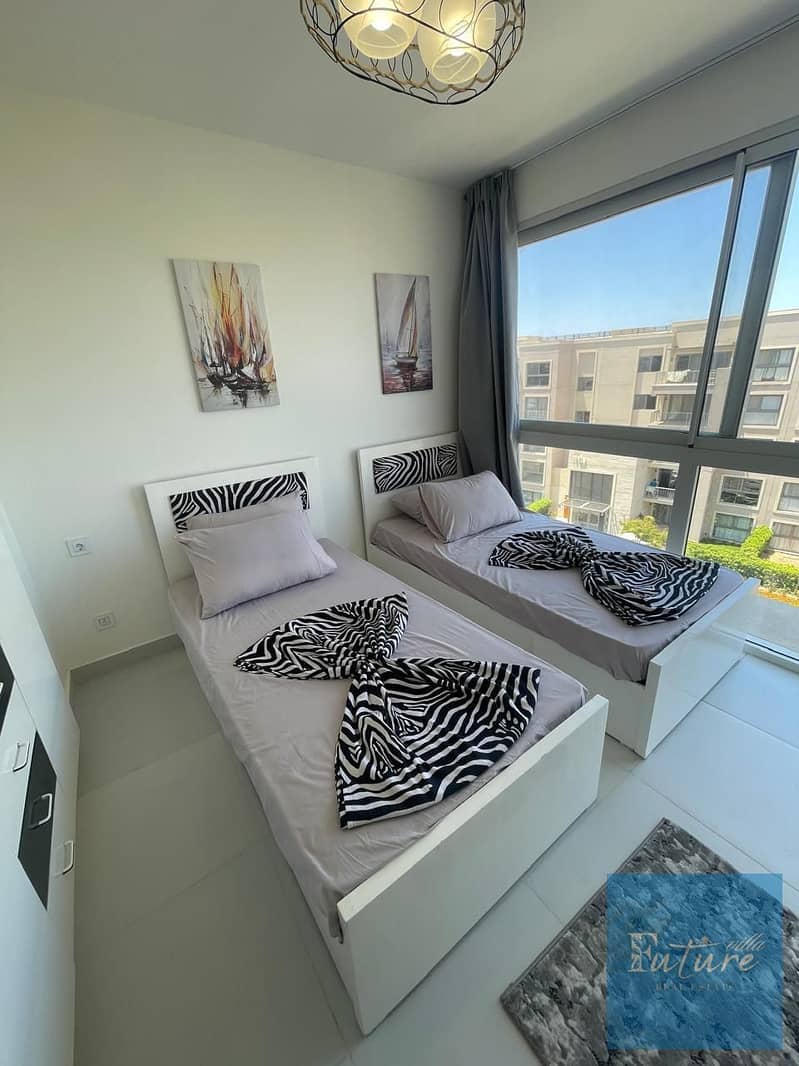 Studio for Rent in marina marassi west 1 bedroom 1 bathroom view pool – pohled 4