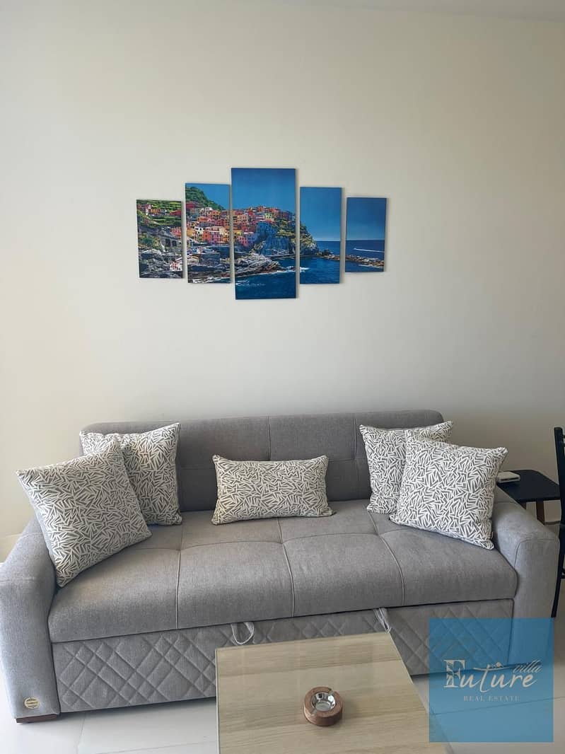 Studio for Rent in marina marassi west 1 bedroom 1 bathroom view pool – pohled 6