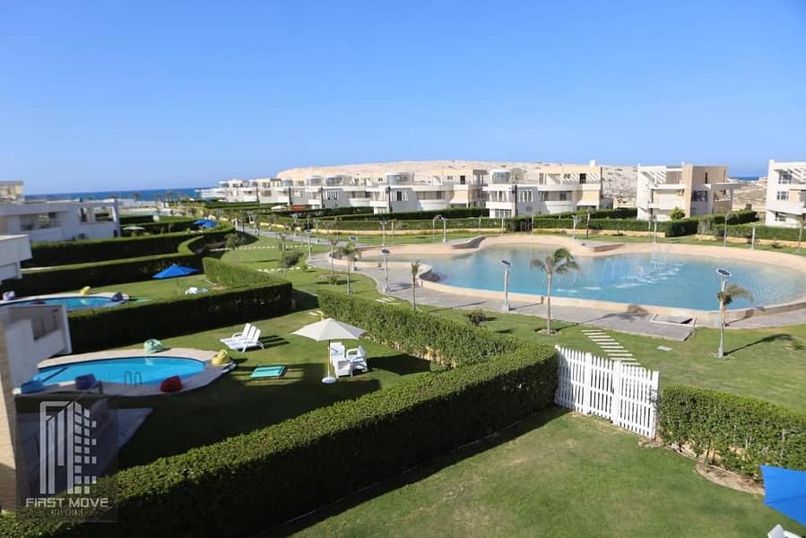 A chalet in the Marseilia Beach 5 resort in Ras El Hekma, North Coast, available with a down payment starting from just 5% and equal installments over - Ansicht 3